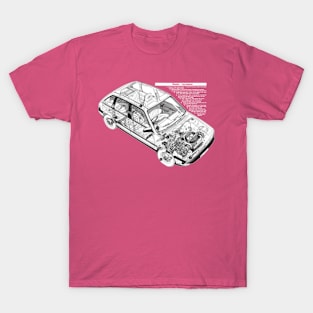 AUSTIN MAESTRO - brochure cutaway T-Shirt